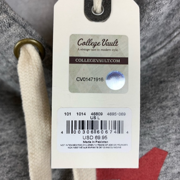 Alabama Crimson Tide Tailgate Hoodie NWT - Picture 5 of 8